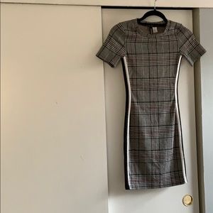 Bodycon Plaid Dress